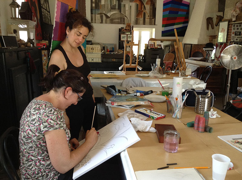 Atelier à Beyrines du 06 07 2019