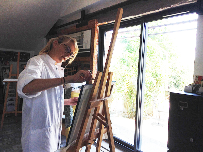 Atelier à Beyrines du 06 07 2019