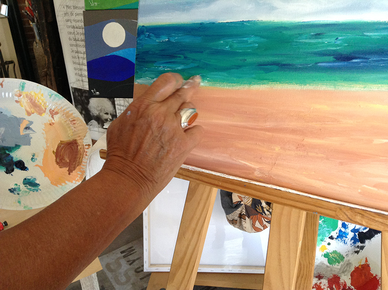 Atelier à Beyrines du 06 07 2019