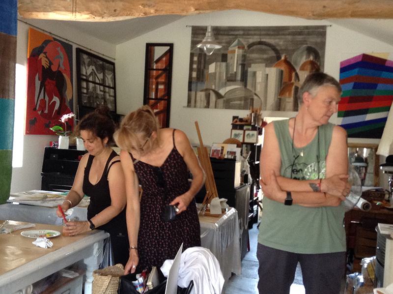Atelier à Beyrines du 06 07 2019