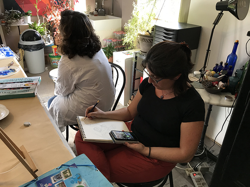 Atelier à Beyrines du 21 09 2019