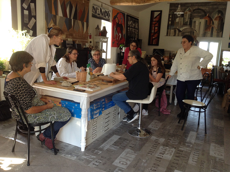 Atelier à Beyrines du 26 10 2019