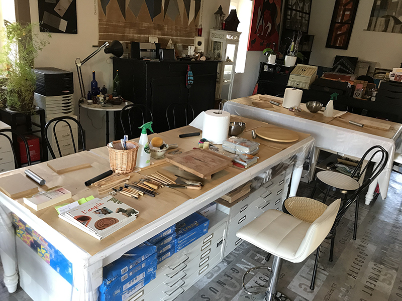 Atelier à Beyrines du 26 10 2019