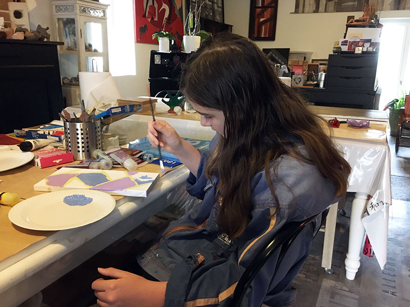 Atelier à Beyrines du 14 12 2019