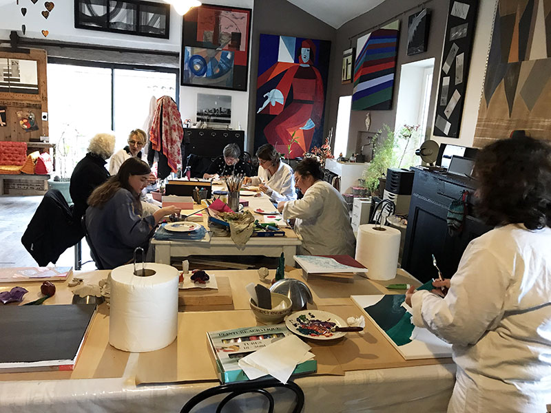 Atelier à Beyrines du 14 12 2019