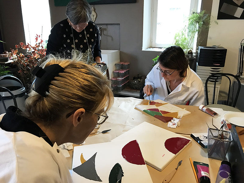 Atelier à Beyrines du 14 12 2019