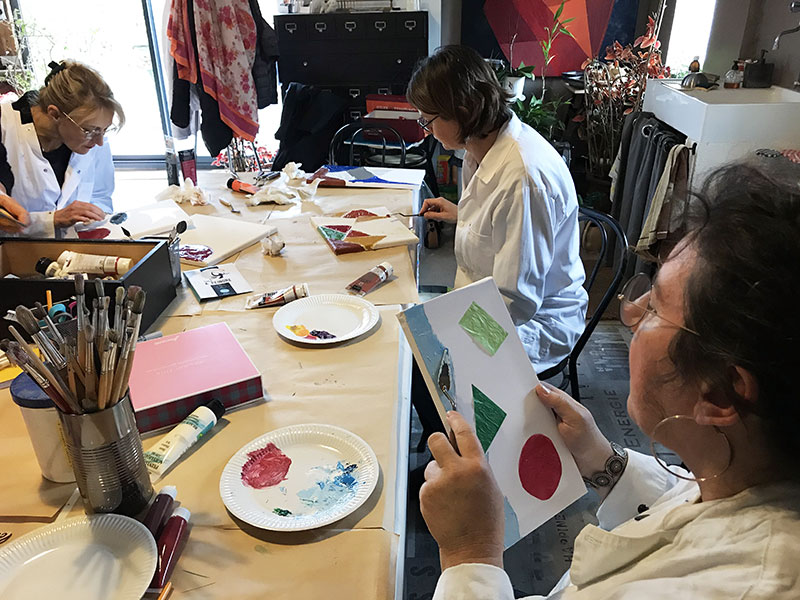 Atelier à Beyrines du 14 12 2019