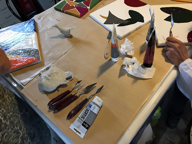 Atelier à Beyrines du 14 12 2019