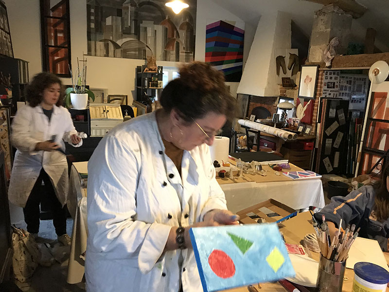 Atelier à Beyrines du 14 12 2019