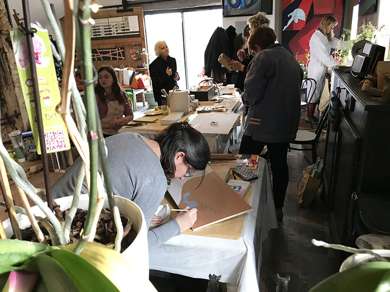 Atelier à Beyrines du du 25 01 2020