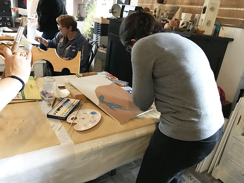 Atelier à Beyrines du du 25 01 2020