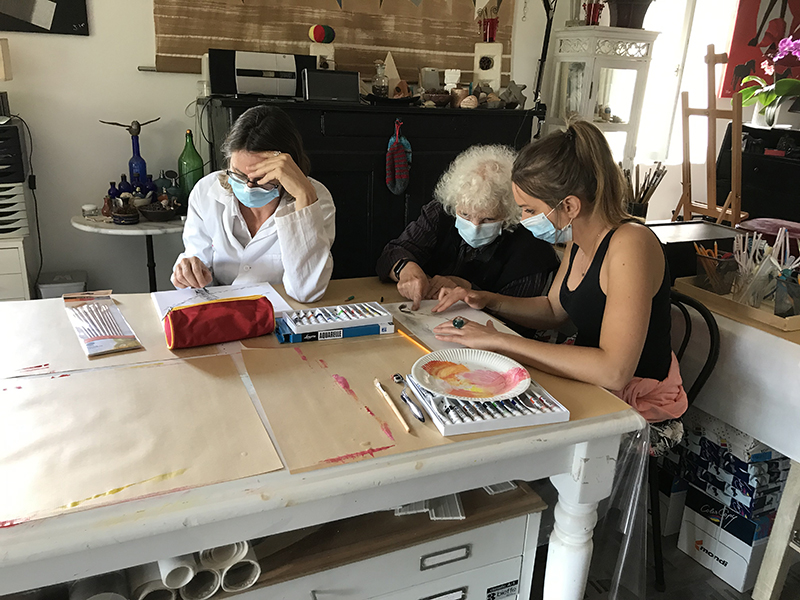 Atelier à Beyrines du 20 06 2020