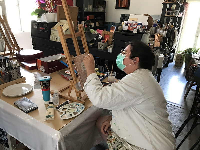 Atelier à Beyrines du 20 06 2020