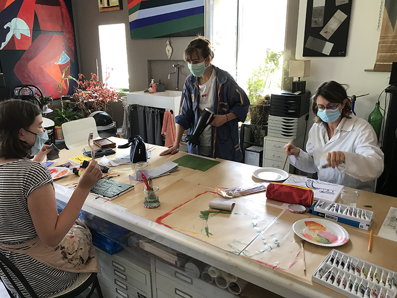 Atelier à Beyrines du 20 06 2020