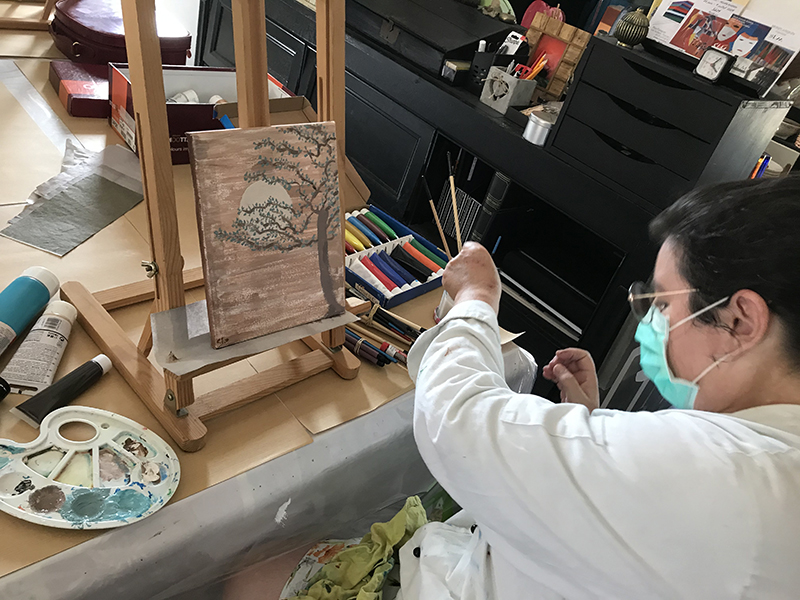 Atelier à Beyrines du 20 06 2020