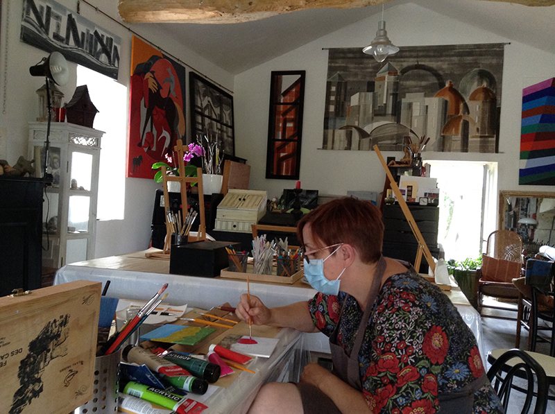 Atelier à Beyrines du 25 07 2020