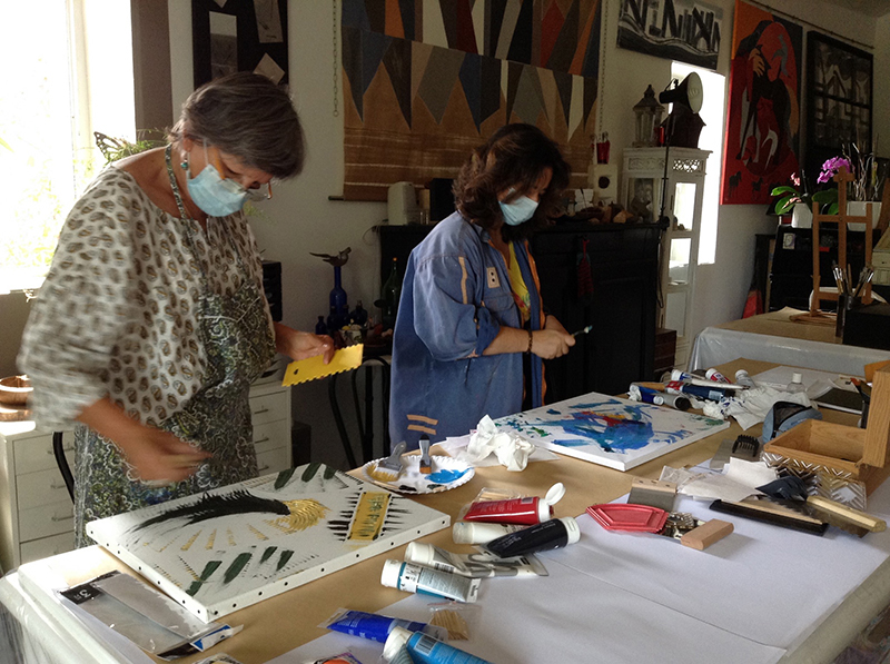 Atelier à Beyrines du 25 07 2020