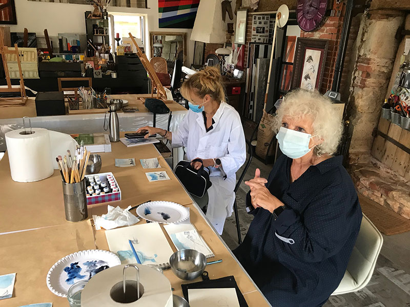 Atelier à Beyrines du 22 08 2020