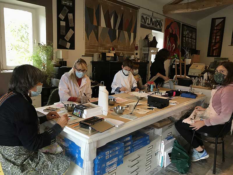 Atelier à Beyrines du 26 09 2020