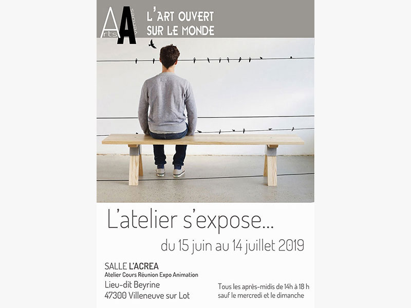 Expo à Beyrine du 15 juin au 14 juillet 2019